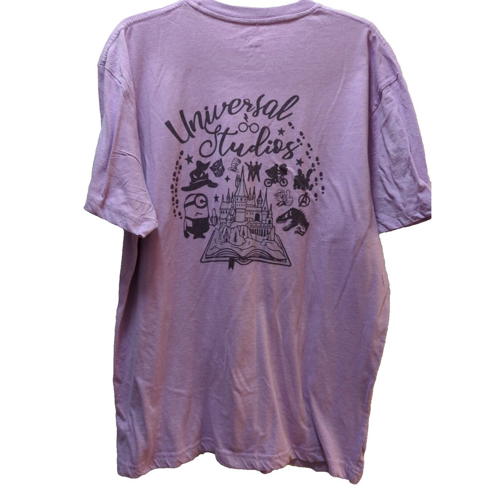 Luckybird clothing Universal Studios Men Women t-shirt XL purple